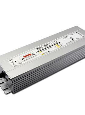 P67防水电源12v150169w防水防雨恒压低压直流EL户I外开关电D源