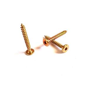 镀锌圆牙头内角木半自攻螺丝钉倒锈边自攻防镀678六锌