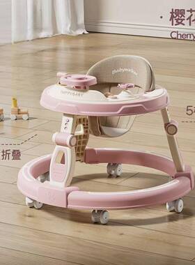 贝百特步学车防腿型婴儿多能防侧翻手推车功宝818F宝车可坐可推学