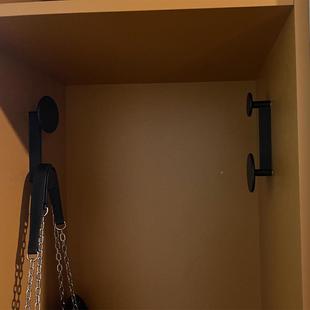 极简全铜创意衣软挂设钩计师样板房HM075玄装 关卧室门后免打孔衣