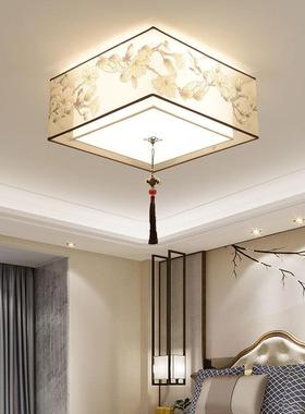 新中式室吸18026顶灯卧风灯温馨浪漫中国圆形房间灯具客现代新中