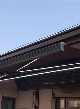 全Jiyuan09盒动遮阳棚遮雨雨伸缩式自遥动控电别墅户外阳台家用庭