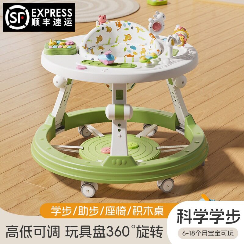 婴幼儿学步车防侧翻音乐可折叠