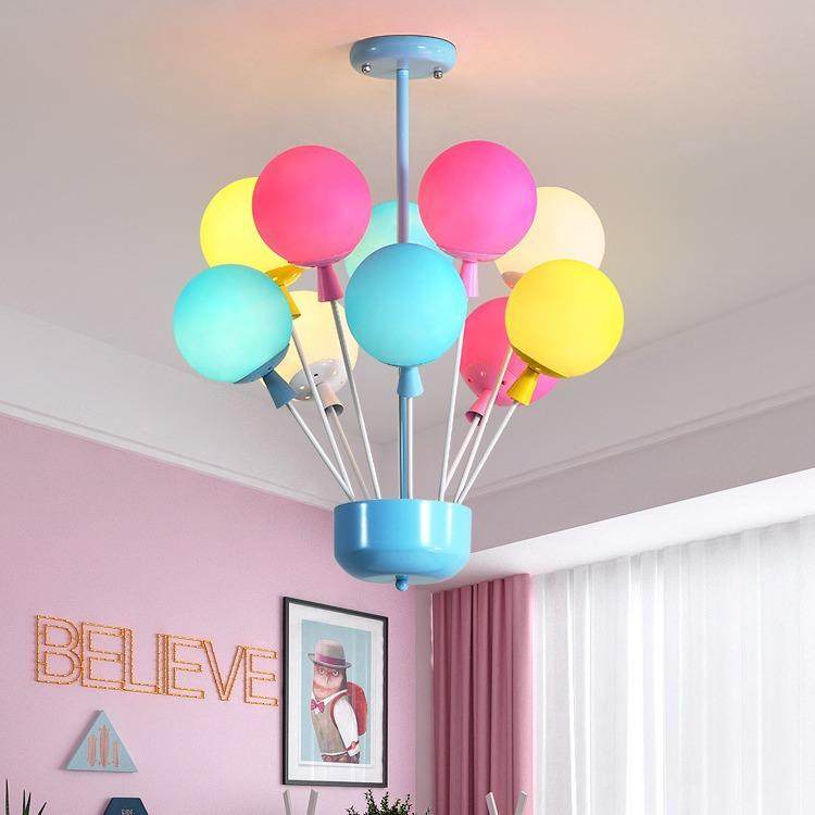 儿创童房男孩卧室灯卡CLAS018通灯意气球吸顶灯灯幼儿园女吊孩房