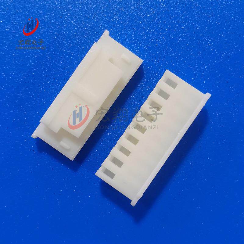 XHB-9Y017438胶壳XHS-9PXH2.54-9P带扣TC3带J锁插头接插件100只