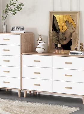 实木六斗柜家用客斗厅靠墙约储物柜56028多抽屉简客实木五橱收纳