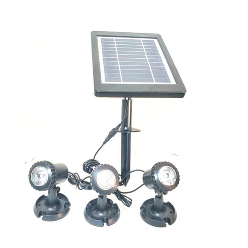 BSL203RGB太变色太阳能水下水池灯太阳能潜灯水灯能草坪阳插地灯