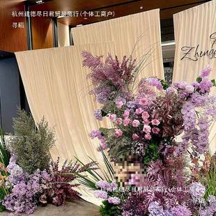 派对婚庆新中能式 &$挂布系多功架 布幔架铁艺礼布缦支架森婚tlzn$