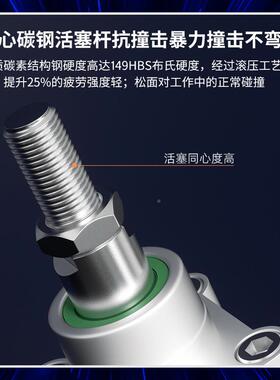 DC标准气缸大推力全SEJSE32*40*50N*63*820齐*100*806125X5X30X75