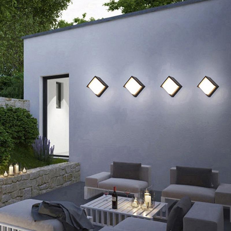 led户外亚克架力壁内灯外灯室灯阳台BY-B1313墙走廊酒店廊感应灯