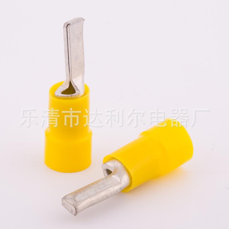 殊针端形接线端T头P特P164系列针形线鼻子冷压绝缘子铜鼻子