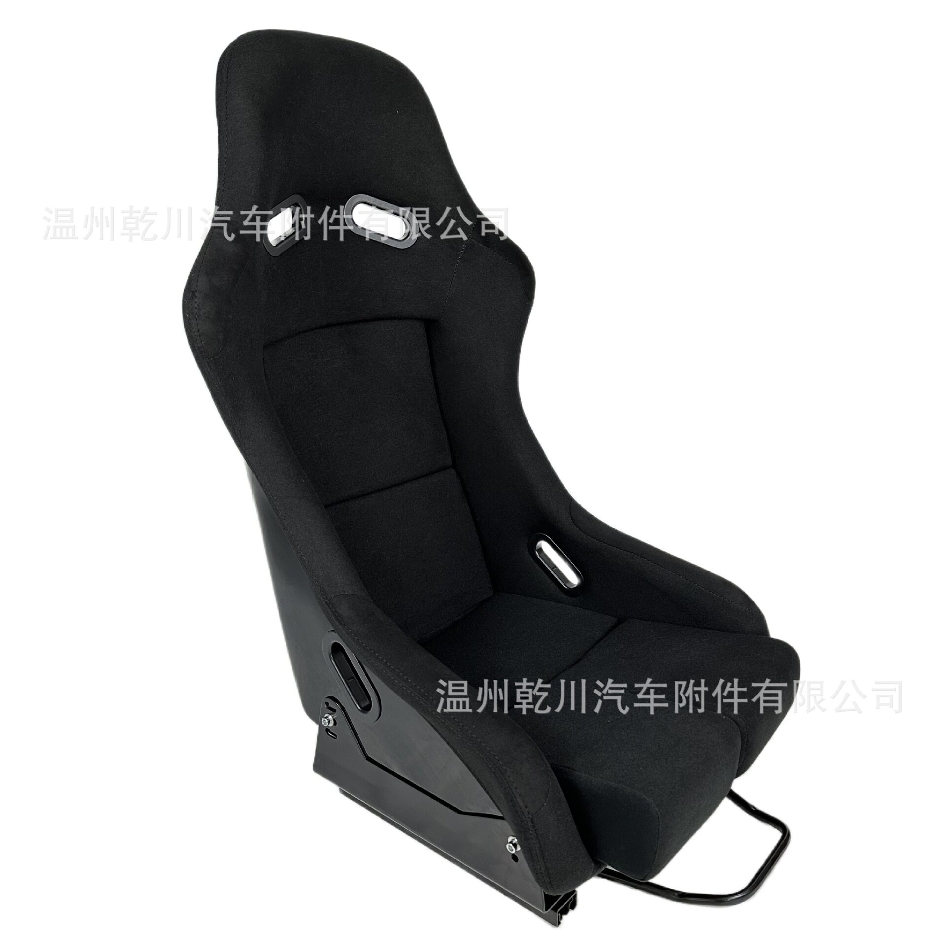 绒布玻璃钢不可调角度赛车模拟驾驶座椅汽车座椅改装赛车单人椅
