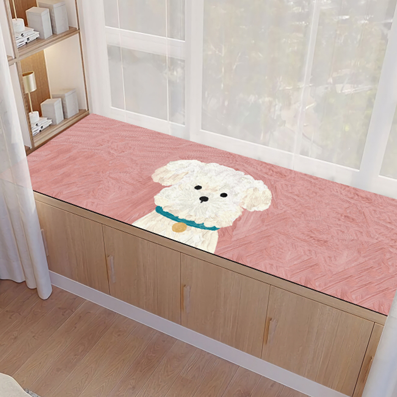 卧室窗台垫飘窗垫夏季新款四季通用定做防水夏天清新可自由裁剪