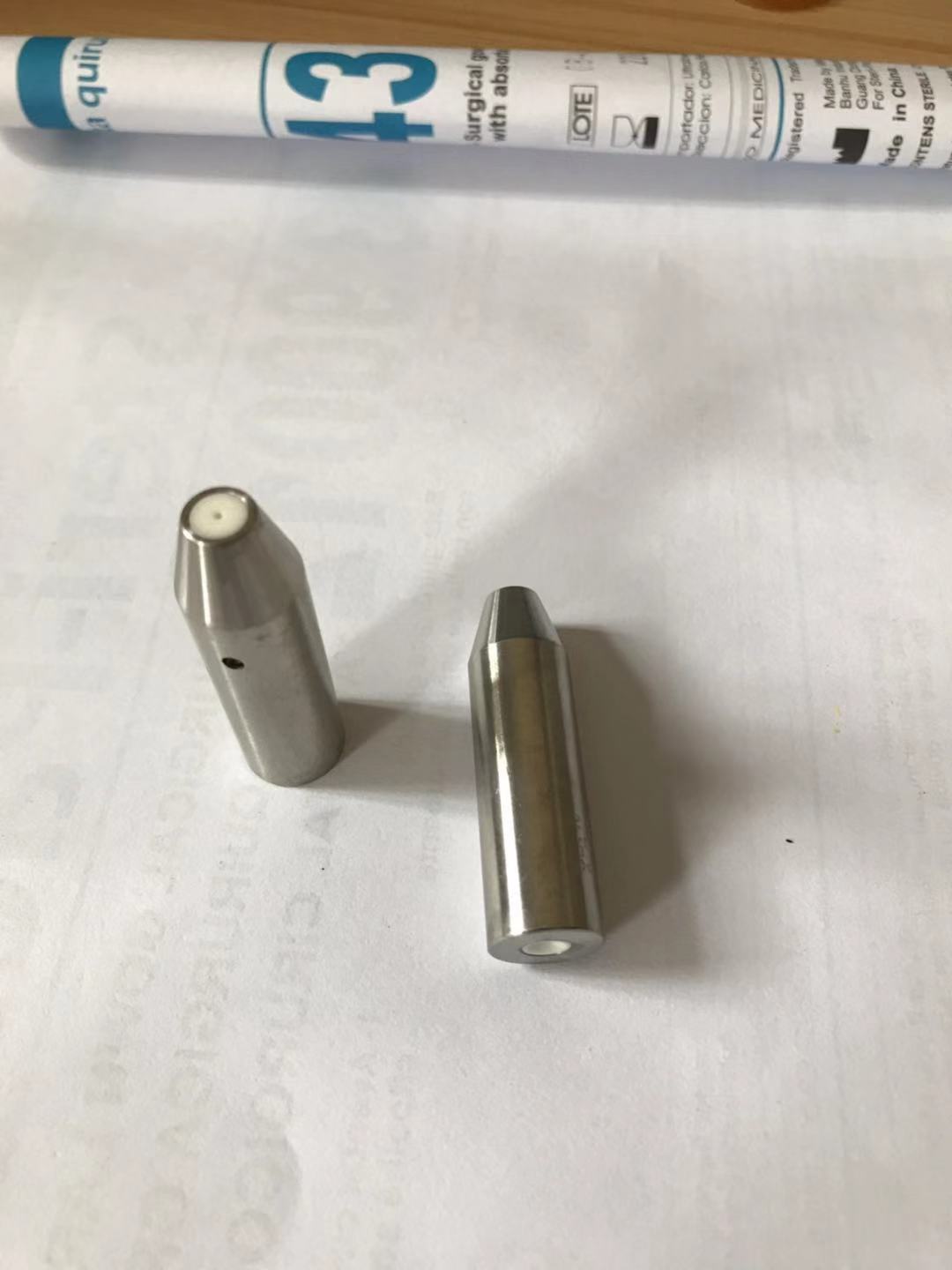 穿孔机导向器 金马宝玛0.15-3.0 12*42长 打孔机导向器眼模导嘴