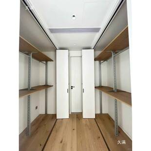 金日式6系合立柱金属衣帽铝间衣架储物步入开放式FCR衣间柜