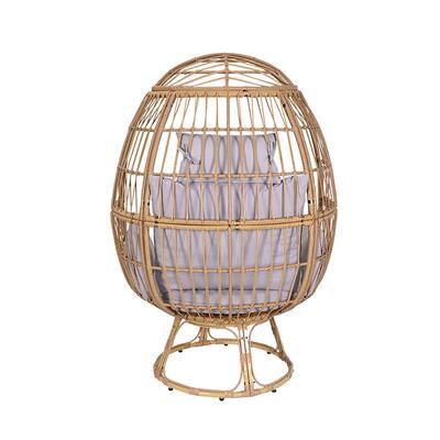 式中休闲懒人沙发时转尚藤发编沙创意藤椅家具ZRF-F10-旋躺椅新款