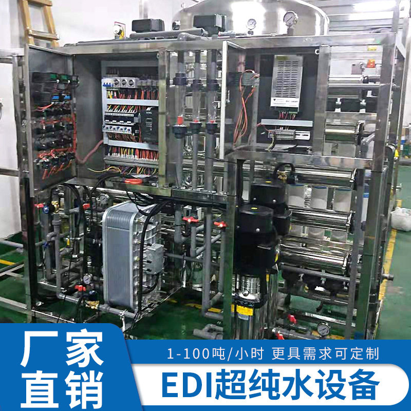 2/3吨双级反渗透EDI超纯水机