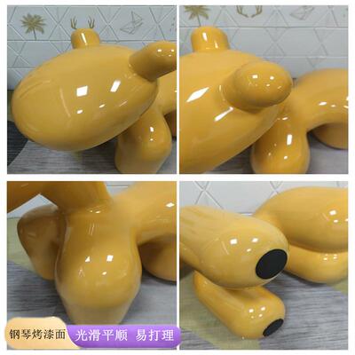 B-3网4C小832马椅子沙发懒人红客简约创意烤漆卡厅J通儿童座椅动