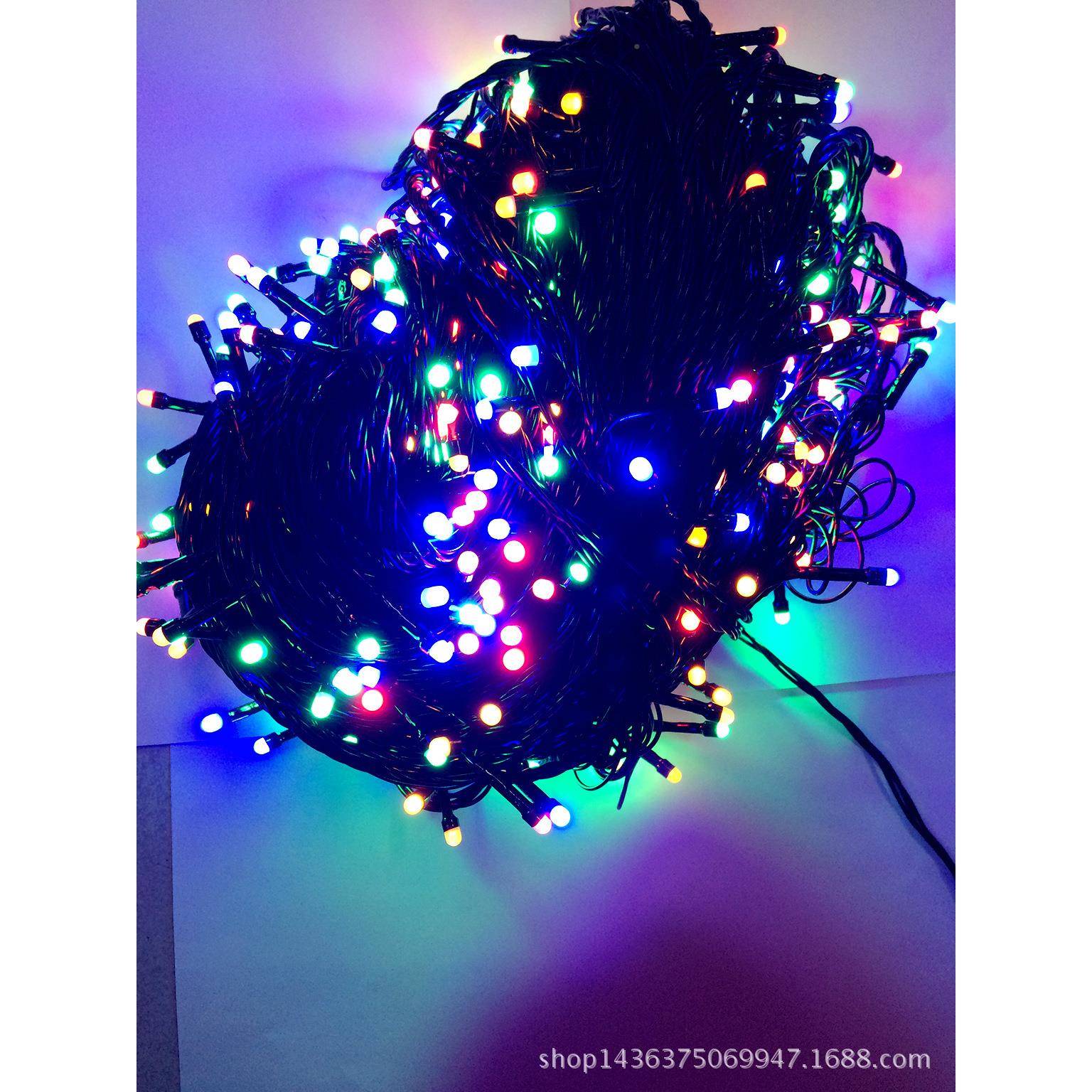 YL-WD100米80LED黑雾灯造线型气氛圣诞婚庆装饰节日彩4直灯灯串销