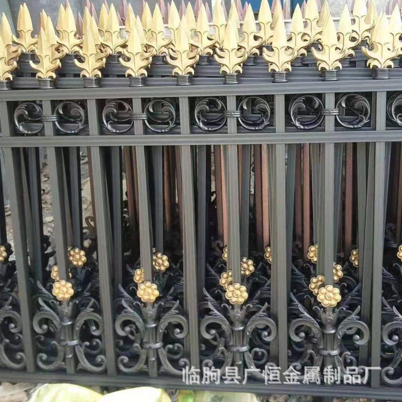 铝艺护栏 欧式别墅围墙栏杆 可定 制阳台栅栏小区铝合金护栏