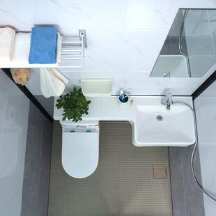 淋浴浴房整体卫生间一体式房SMC澡浴集成室公寓604宾馆移动洗房厕