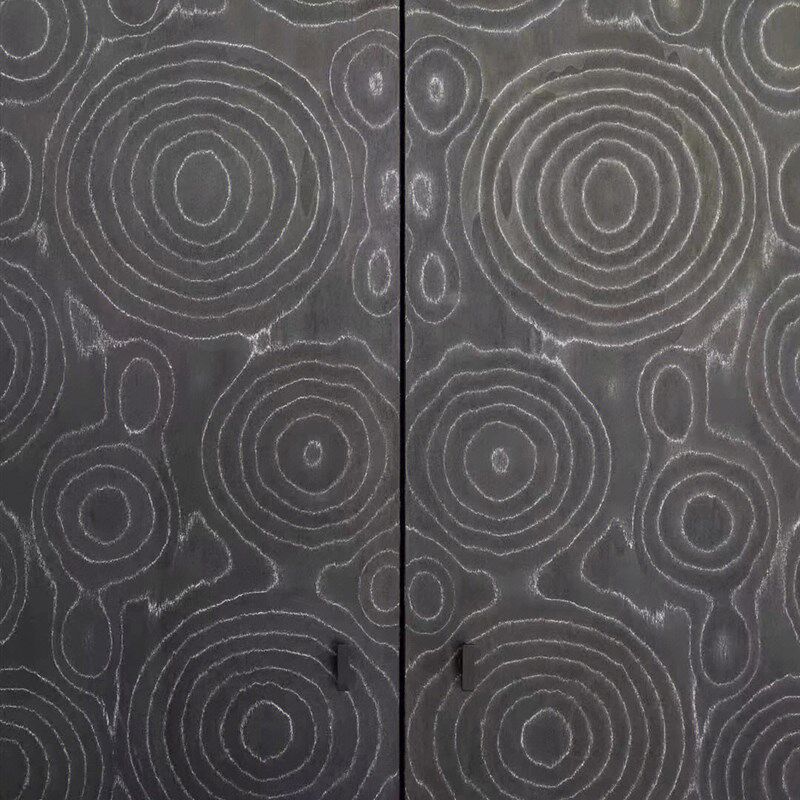 木饰面板kd板全屋定制衣柜板材涂装板科定板意大利木皮定制科技木