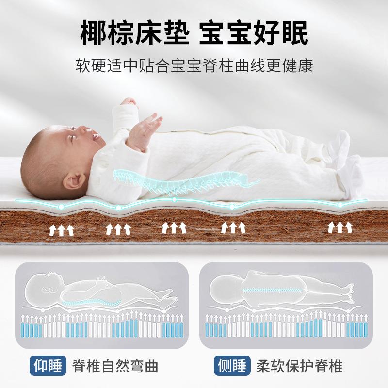 婴婴儿床可移动YLC010接儿童便携摇篮床拼多功能宝床尿布宝台幼儿