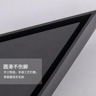 加304不钢隐形漏酒店淋地22196锈浴房墙角三角形地漏厚转角防臭地