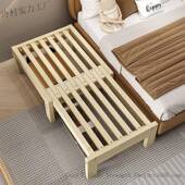 55环保实木沙发床缩床抽拉床小型客米伸厅榻榻简户易推拉折叠拼接