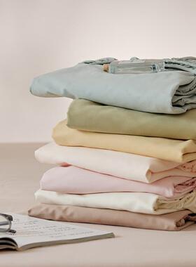 加厚00S全棉磨毛床单件1纯色纯棉长绒棉床KKQ单床笠垫保护套床垫