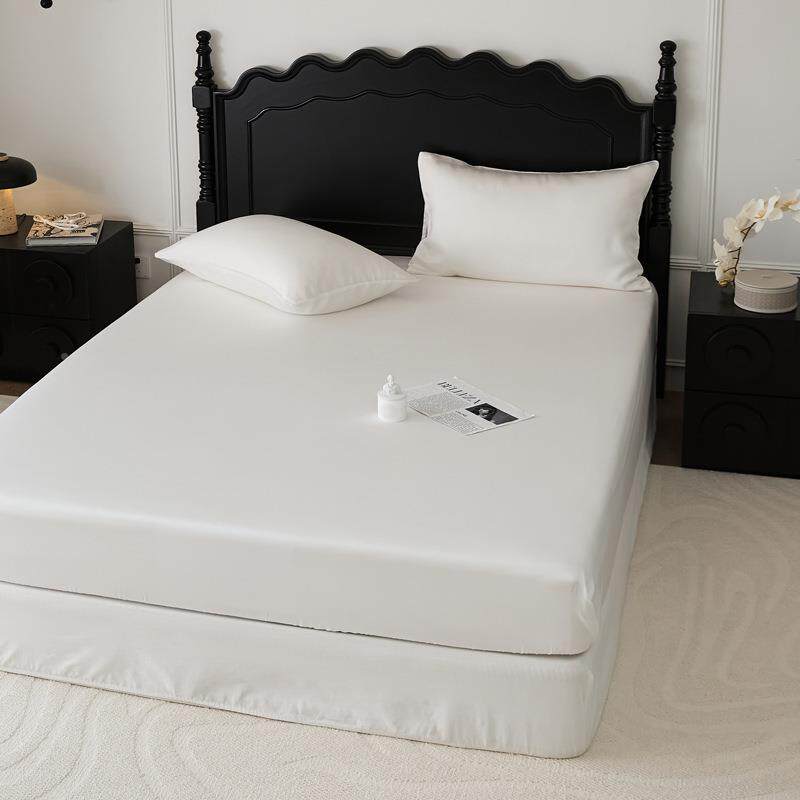 罩夏elle季0支精天丝兰床笠纯色莱赛尔床垫套保护罩薄款冰丝6床1.