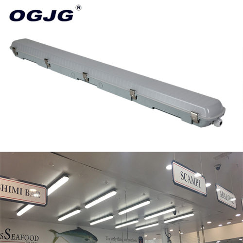 热销防潮防尘防水双管LED车库冷库超市感应应急LED三防灯