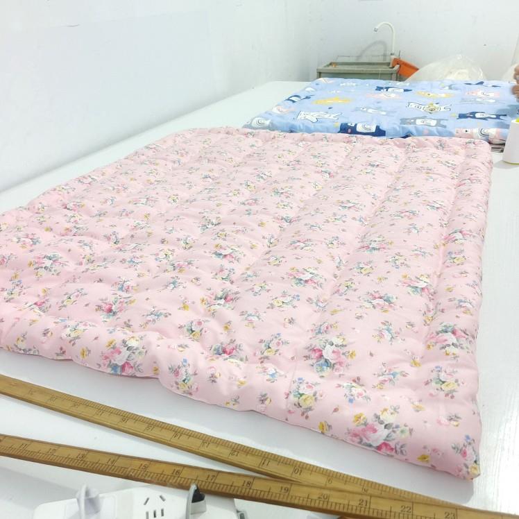 V3FP被纯棉手工花被子66婴儿包被抱被纯棉0棉小褥子床垫子月经垫1