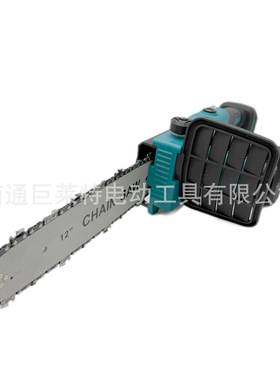 无刷枝12寸电链锯充电园式53117木户工修锯林外家用手持锂电锯