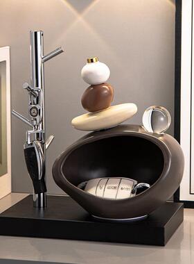 石玄来收运转钥匙纳关摆入户欢迎回件家客厅酒柜电视2024.12.柜家