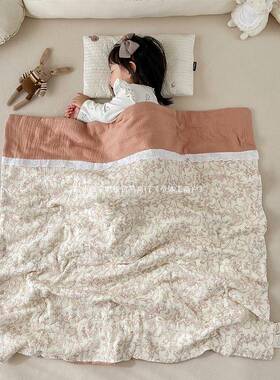 婴儿被子a类纯新生棉童儿宝宝秋冬季加厚儿棉被四盖季通XCD用被抱