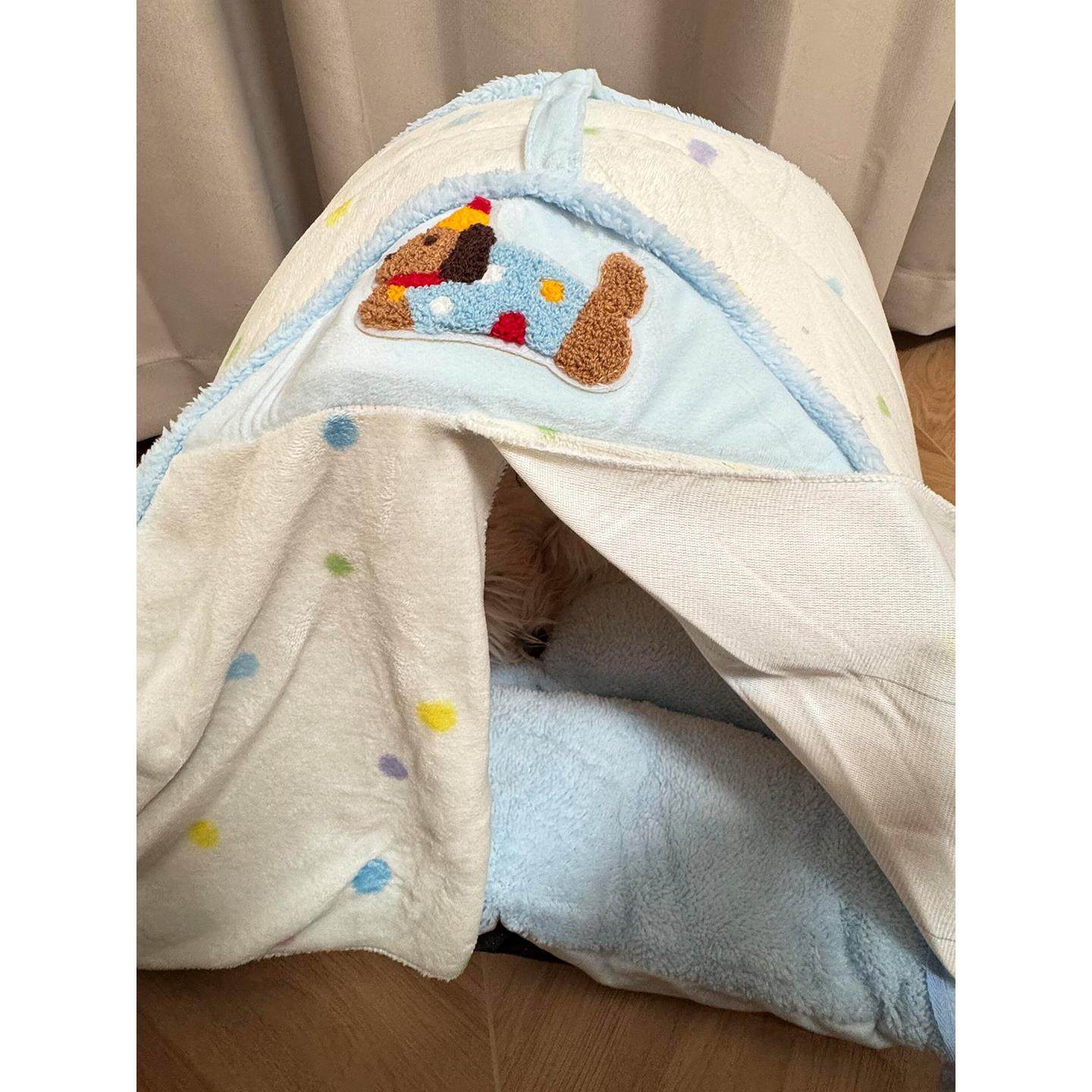 秋冬帐篷狗窝半封闭猫狗窝四季通用睡觉舒适可拆洗宠物用品睡觉用