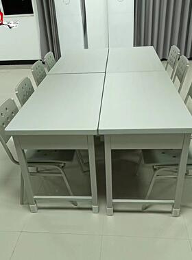 YC-BGZ01制营办具公桌椅加厚电脑桌学式习多功能钢制铁艺二抽三抽