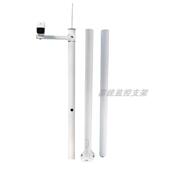 分段式 监杆2米户外道立路小区学校闭立柱支路架枪机球机682落地控