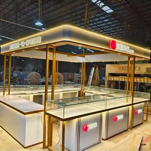珠宝店多经点15位商展柜商厅场大珠宝店可用宝展场示柜定珠制