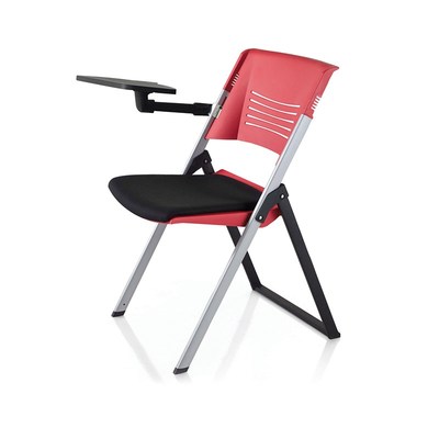 培训椅可折叠桌椅一体式开会办公椅子带写字板带扶手学生阅读椅