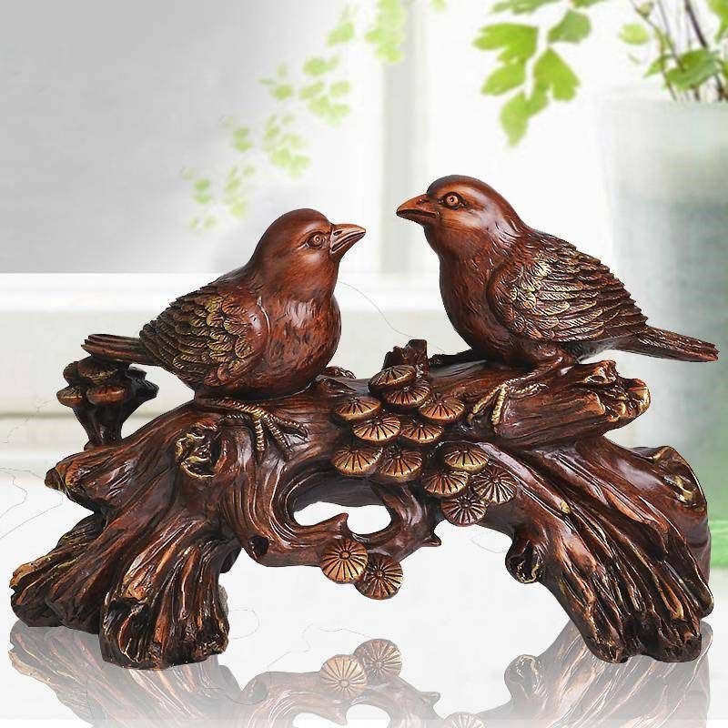 小鸟摆件创意电视柜酒柜装饰品现代简约家庭摆设家居客厅工艺摆件,家居饰品,装饰摆件,淘宝优惠券,粉丝福利购,淘宝优惠卷