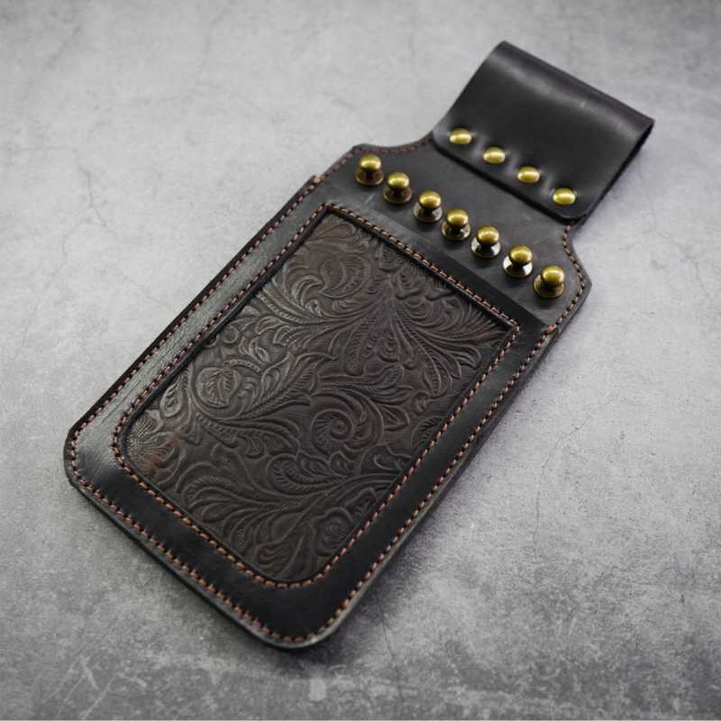 射箭美猎传统弓箭口袋箭囊箭囊手工牛皮真皮腰挂多功能箭袋盒箭壶