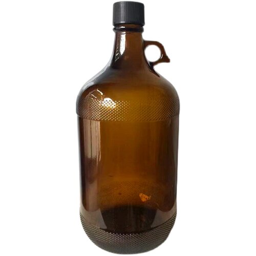 大号2.5L/4L化学试剂瓶 聚四氟乙烯玻璃密封瓶避光抗腐蚀 提耳瓶