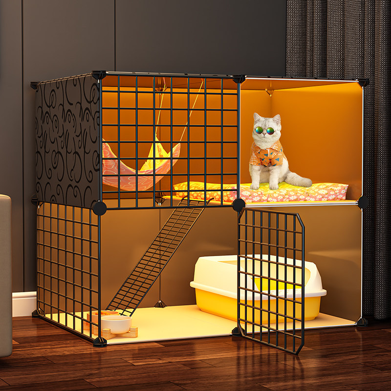 猫笼子家用室内多猫猫窝厕所一体猫屋猫舍超大自由空间猫别墅空笼,宠物/宠物食品及用品,猫笼子/猫别墅,淘宝优惠券,粉丝福利购,淘宝优惠卷