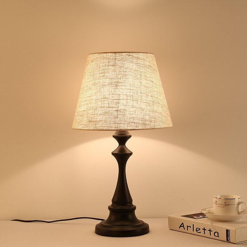 台灯卧室床头灯乡村复古简欧式床头柜台灯创意客厅浪漫简约现代