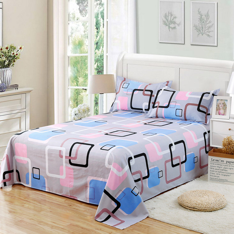 床单单件 单人学生宿舍床单夏季 被单单人床1.5/1.8/2.0m米床双人