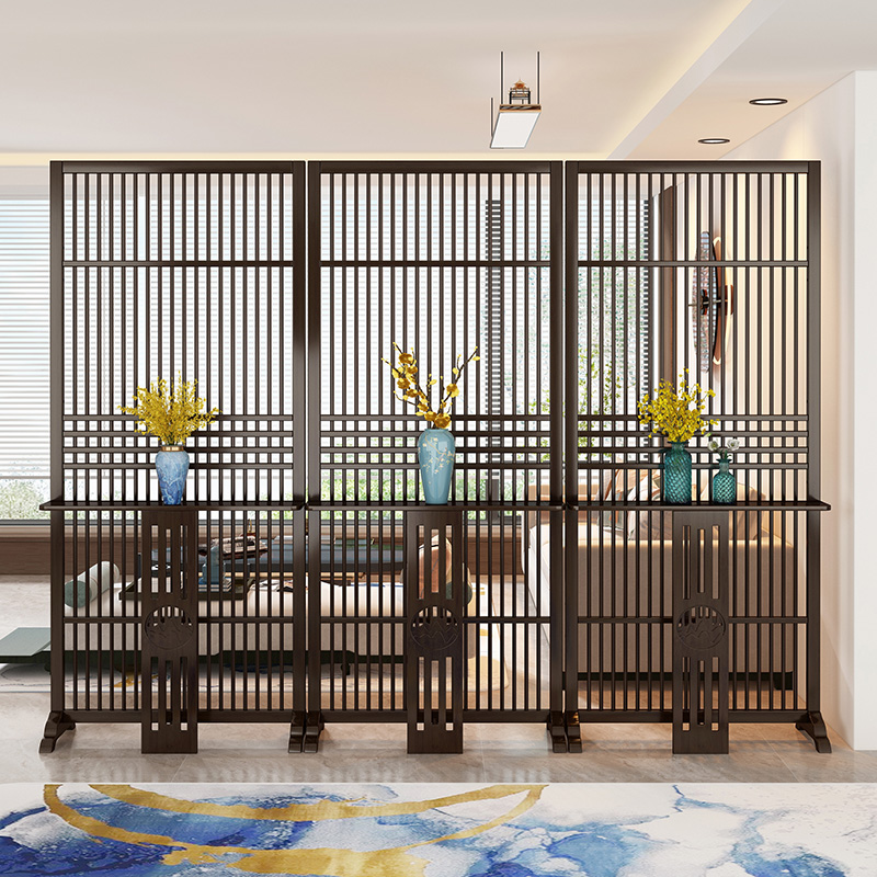 简易屏风隔断客厅入户玄关卧室可折叠移动遮挡装饰酒店家用办公室
