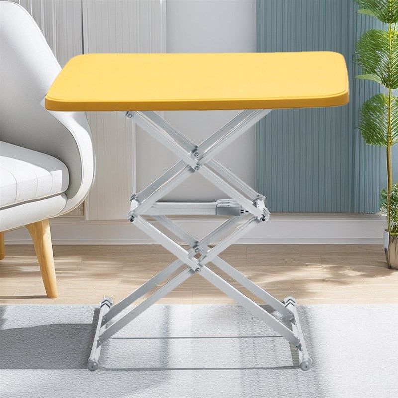 可车载折叠方桌简易便携式野餐升降桌长方形宿舍多用途塑料小桌子