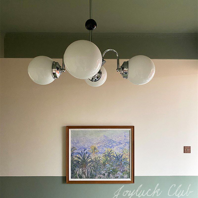 莫奈棕榈树法式复古经典风景欧式名画实木装饰画客厅卧室饭厅挂画